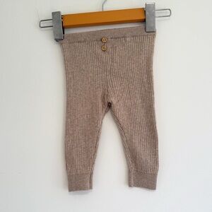 Zara soft ribbed leggings 3-6 months